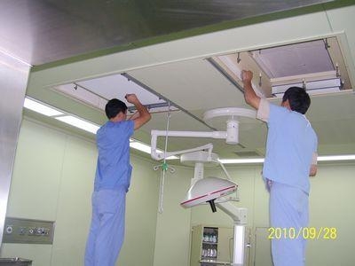 我司為廣州市紅十字會醫院手術（shù）室ICU初中高效空氣過濾器更換（huàn）項目取得圓滿成功